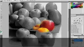 How to make a color splash effect on adobe photoshop cs5