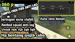 FIX LAG FREE FIRE!! CARA MENGATASI LAG FREE FIRE TERBARU!! Hp KENTANG WAJIB COBA