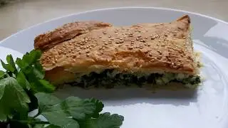 Запеканка из слоёного теста