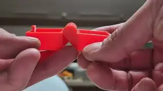 My first ever Print In Place Box with hinge!  3d printed with PETG.