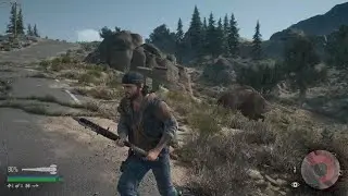 DAYS GONE Sliding infected bear