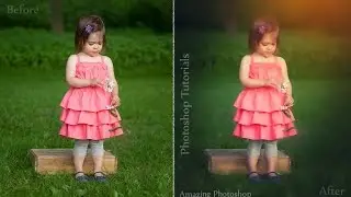 Photoshop CC Tutorial : How to Edit for Outdoor Portrait