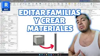 Cómo Editar Familias y Crear Materiales en Revit | Guía Paso a Paso para Principiantes