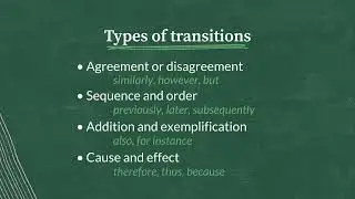 Transitions — Worked example