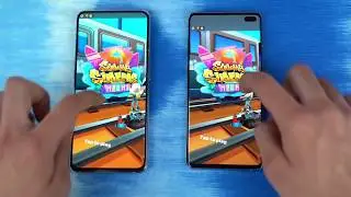 Samsung Galaxy A80 vs Galaxy S10 Plus - Speed Test !