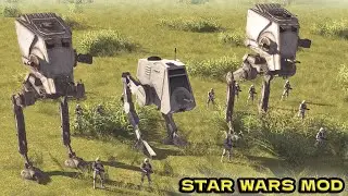 STAR WARS GALAXY AT WAR MOD: Galactic Empire vs Rebel Alliance! - Men of War Assault Squad 2