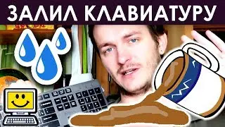ЗАЛИЛ КЛАВИАТУРУ — ЧТО ДЕЛАТЬ?!