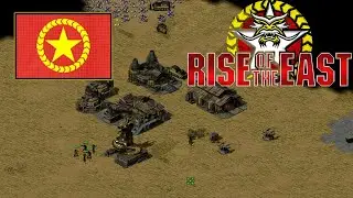 Rise of the east 3.0 Vietnam gameplay Generals in red alert 2