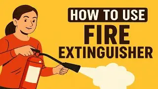 How to use fire extinguisher | Emergency fire drill | কিভাবে ফায়ার এক্সটিংগুইশার ব্যবহার করবো