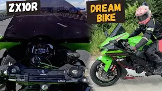 Motovlog on ZX10R Letsss Gooo!! || RiderGirl Vishakha🇮🇳