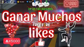 Como ganar muchos Likes en Free Fire // Dj Caro