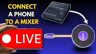 How to Connect Any Sound Mixer to Your Phone for Live Streaming | Synido Live Dock 10