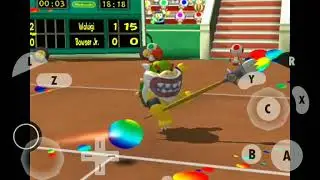 Mario Power Tennis Part 2: Waluigi Flower Cup