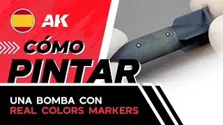 CÓMO PINTAR UNA BOMBA | AVIACIÓN | REAL COLOR MARKERS POR DANIEL ZAMARBIDE