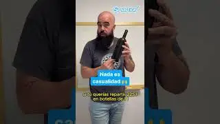 La explicación del tamaño de las botellas ✅️👀. #shorts
