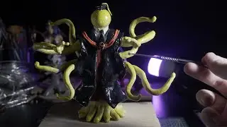 Making Korosensei Assassination Classroom with Clay. NVV Clay