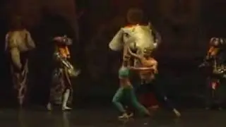 Звезда балета (лев на заднем плане). ОТЖИГ!