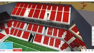 How to build a bloxburg stadium Part 4