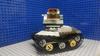 Танк Kranvagn из ЛЕГО.