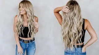 NEW HAIR EXTENSIONS-COME WITH ME TO HABIT SALON (HAND TIED EXTENSIONS)