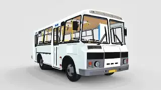 МОД НА ПАЗ 3205 ДЛЯ МАЙНКРАФТ BEDROCK #моды #майнкрафт #автобус