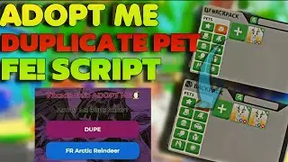 [NEW] ADOPT ME DUPE/DUPLICATE 😱 PETS SCRIPT (PASTEBIN) Direct link!