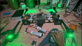 HOBBYWINGS X6 CONTROL BY PIXHAWK FC | QUAD | DRONE