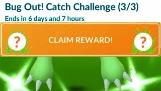 Pokemon GO : Bug Out Collection challenge