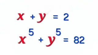A nice Solution to a mixed system of linear and quintic equation| Math Olympiad #math #matholympiad