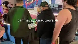 Scott Pilgrim Takes Off signing event with Bryan Lee O'Malley, Edgar Wright, and BenDavid Grabinski
