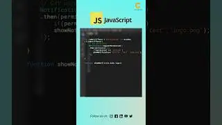 Create a browser notification using JavaScript