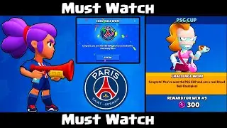 Brawl Stars #PSGCup Free PSG Shelly