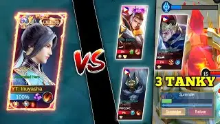 3 TANK??? NO PROBLEM🔥| INTENSE COME BACK - MLBB