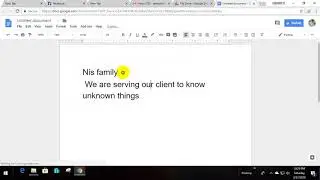 How to use google docs