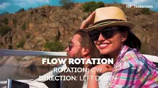 Flow Rotation Transitions Plugin for Premiere Pro. No templates, no switching to After Effects!