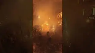 the fire runs in Barcelona go hard. #filmmaker #videocreator #insta360x3