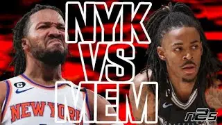 New York Knicks vs Memphis Grizzlies | NBA 2K23