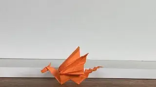 Origami Dragon Stop Motion - Pt 2
