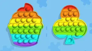 Pop It! All leves walkthrough very satisfying and relaxing asmr new video games New Video