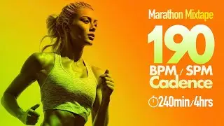 240-Minute 190BPM Running Music | Break Your Limits | Advanced Speed & Marathon Training Mix