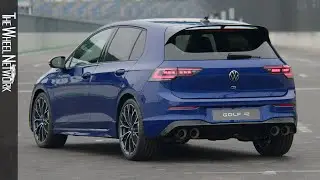 2025 Volkswagen Golf R | Lapiz Blue Premium Metallic | Exterior, Interior
