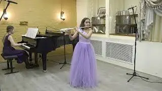 А.Самонов, Соната для флейты и фортепиано, 3 ч. Шубина Евгения(флейта), Евгения Кудоя(фортепиано)