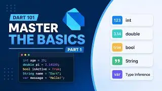 Dart Variables & Data Types | Beginner's Guide - PART 1 