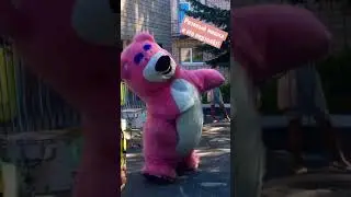 Мишка - розовый вертолёт!