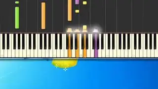 [Piano Tutorial Synthesia]E non si finisce mai - Ghezzi Dory