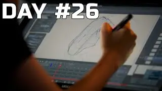 30 Days of Drawing - Abs Animated Study Part 3 - 