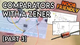 Comparators - Using A Zener Diode To Set The Reference Voltage