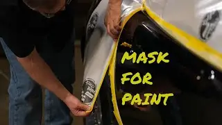How To Mask a Car For Paint Using Norton Premium Masking Tape