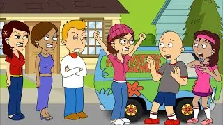 Classic Caillou and Dora Try To Destroy the Mystery Machine/Concussion Time By Meg