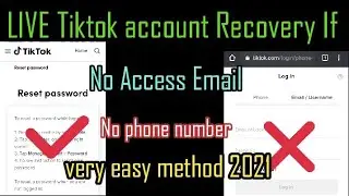 How To Recover Tiktok Account 2021 How To Log Back Into Your TikTok Account Tiktok Account Recovery